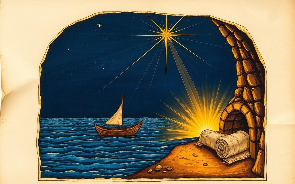 Ilustração da era Vida de Jesus